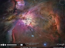 Narozeniny Hubbleova teleskopu slav i Google Earth 