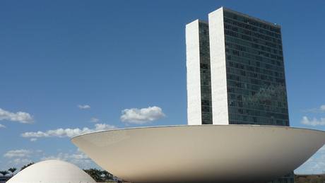 Parlament v brazilské metropoli Brasília (2009)