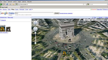 Google mapy umí i 3D. Amerianky vak ped autem neochrání.