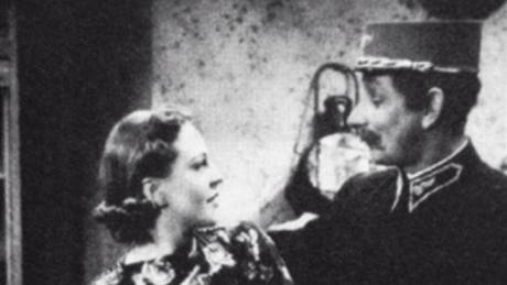 Jaroslav Marvan, Zita Kabátová a Vlasta Burian ve filmu Pednosta stanice (1941)