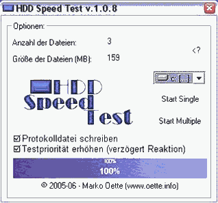 HDD Speed Test Tool