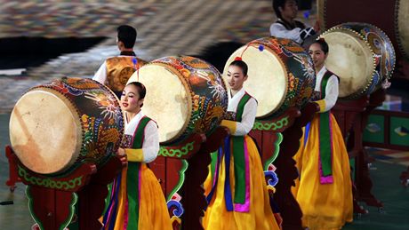 EXPO 2010: Jihokorejské vystoupení (generální zkouka)