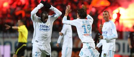 Poslední na tiketu bylo utkání Marseille. Novopeený francouzský mistr zápas se St. Etienne zvládl.