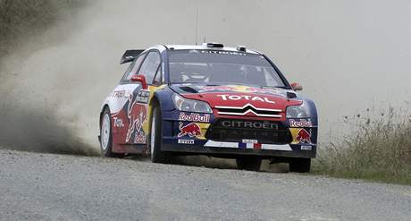 Sébastien Loeb pi Novozélandské rallye