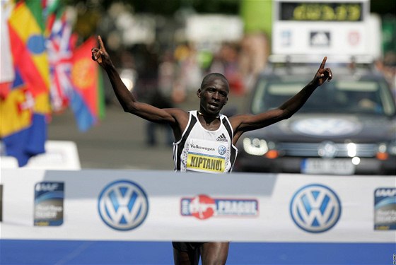 Mezi bci, kteí dorazili, je i favorit, Kean Eliud Kiptanui. (Ilustraní foto)