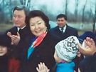 První dáma Kazachstánu s dtmi