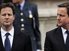 Nick Clegg a David Cameron (8. kvtna 2010)