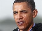 Americký prezident Barack Obama pi projevu v Louisian