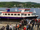 Kest nov lodi Lipsko a zahjen plavebn sezony na Brnnsk pehrad. 