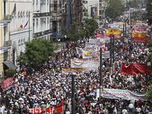 Protesty v ecku (5. kvtna 2010)