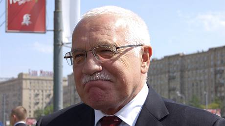 Václav Klaus v Moskv�