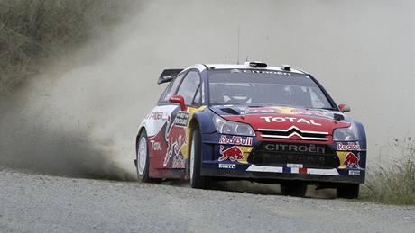 Sébastien Loeb pi Novozélandské rallye