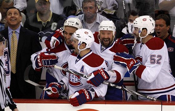 ROZESMÁTÁ STÍDAKA. Montreal práv vyadil z play-off Pittsburgh