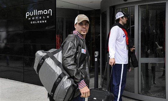 Tomá Rolinek (vlevo) a Petr áslava dorazili do Kolína