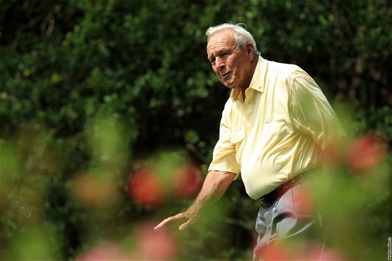 Arnold Palmer osmdesátiletý.