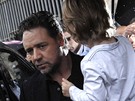 Herec Russell Crowe prchá z italského rádia po rozhovoru o Robinu Hoodovi