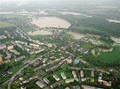 Záplavy z letadla -  Ostrava-Výkovice a rozlitá Odra (18. kvtna 2010)