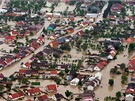 Záplavy z letadla - Troubky (18. kvtna 2010)