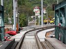 "Provizorní" tramvajový most Troja