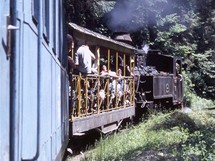 Rumunsko, Maramureš, lesní železnice