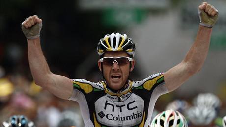 vít�z 9. etapy Gira Matthew Goss z týmu Columbia