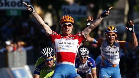 Americký cyklista Tyler Farrar vyhrál 10. etapu cyklistického Gira