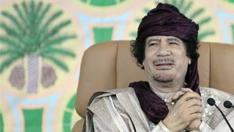 Muammar Kaddáfí (6. íjna 2009) 