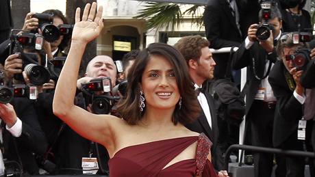 Salma Hayeková - Cannes 2010