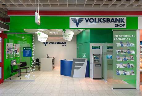 Volksbank shop - Infoterminl