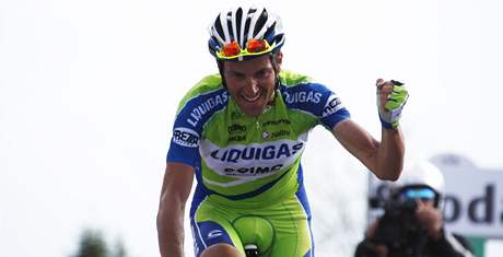 KRÁL ZONCOLANU. Ital Ivan Basso vykroil za triumfem na cyklistickém Giru d´Italia.