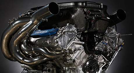 Motor Cosworth CA2010, který pouívají týmy Williams, Lotus, Virgin a HRT.