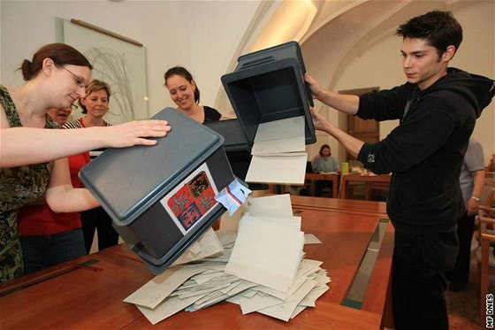 Kvli chyb olbramovické komise se opozdil výsledek voleb v celé zemi. Ilustraní foto