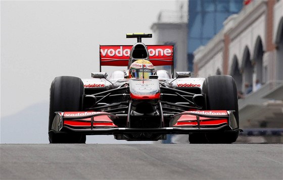 Lewis Hamilton v kvalifikaci na Velkou cenu Turecka