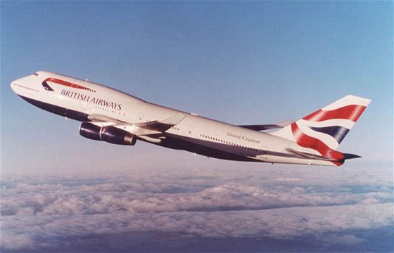 Letadlo British Airways.