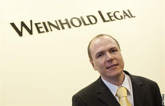 Daniel Weinhold, editel firmy Weinhold Legal.