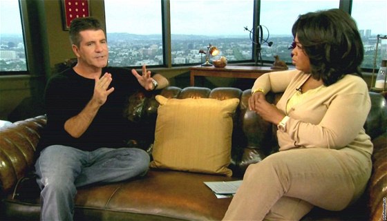 Simon Cowell v poadu Oprah Winfreyové 