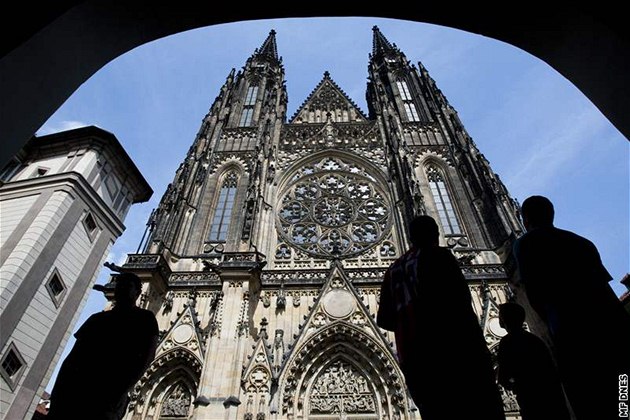 Katedrála sv. Víta na Pra�ském hrad�.