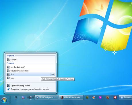 est opravdu uitench funkc ve Windows 7