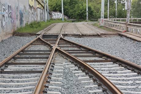 Zjednokolejnn tramvajovho mostu