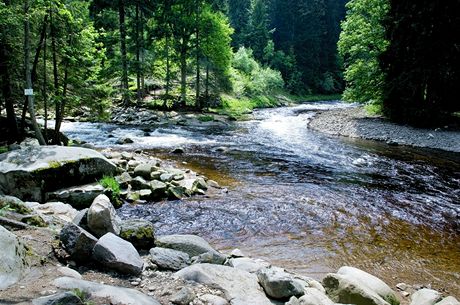 Bn se turist mohou dostat maximln k soutoku eky Vydry a Kemeln (snmek). Nyn se vjimen budou moci podvat i do kaonu Kemeln.