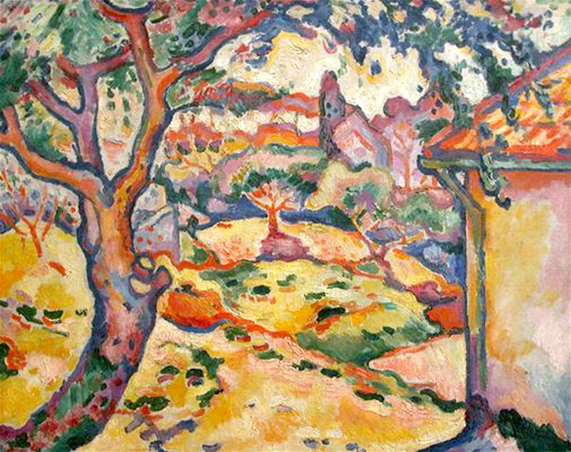 Georges Braque - L'olivier pres de l'Estaque