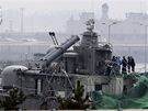 Jihokorejská korveta chonan, kterou potopilo torpédo KLDR (20. kvtna 2010)