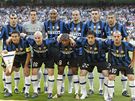 Fotbalisté Interu Milán ped výkopem finále Ligy mistr