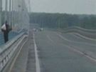 Hýbající se most pes eku Volhu
