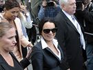 Lindsay Lohanová se dostavila k soudu v Los Angeles