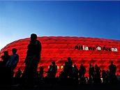Allianz Arena, domovsk stadion Bayernu Mnichov a Mnichova 1860