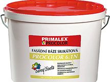 Silikátová fasádní barva Primalex Procolor je vhodná i pro sanační práce