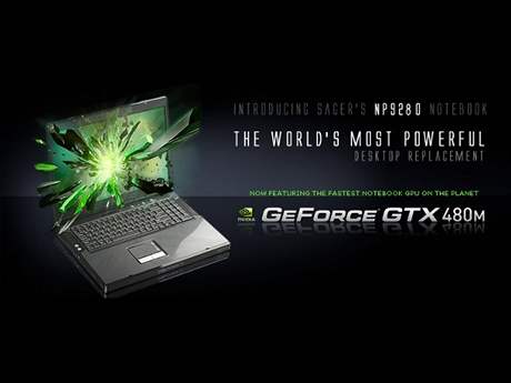 První notebook s GeForce GTX 480M?