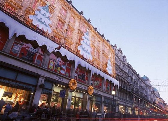 Slavný obchodní dm pro ty nejmení se nachází v londýnské Regent street.