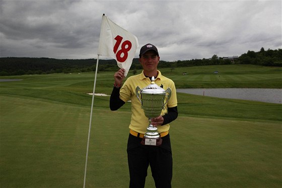 Filip Mrzek, vítz Czech PGA Media Trophy 2010.